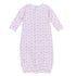 Precious Pumpkins Print Ruffle Converter - Pink - Magnolia BabyConverter Gown