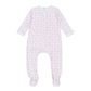 Precious Pumpkins Print Ruffle Zip Footie - Pink - Magnolia BabyFootie