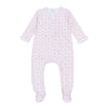 Precious Pumpkins Print Ruffle Zip Footie - Pink - Magnolia BabyFootie