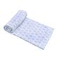 Precious Pumpkins Print Swaddle Blanket - Light Blue - Magnolia BabySwaddle Blanket