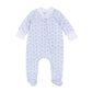 Precious Pumpkins Print Zip Footie - Light Blue - Magnolia BabyFootie