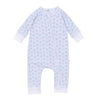 Precious Pumpkins Print Zip Playsuit - Light Blue - Magnolia BabyPlaysuit