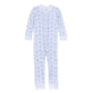 Precious Pumpkins Zip Pajamas - Light Blue - Magnolia BabyZipper Pajamas