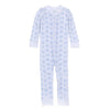Precious Pumpkins Zip Pajamas - Light Blue - Magnolia BabyZipper Pajamas
