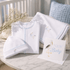 Premium Baby Boy Vintage Stork Footie Gift Set - Magnolia BabyBaby Gift Set