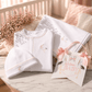 Premium Baby Girl Vintage Stork Footie Gift Set - Magnolia BabyBaby Gift Set