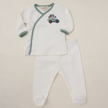  Presents Galore Kimono Footed Pant Set by Luna and Arlo - Magnolia Baby2pc Pant Set