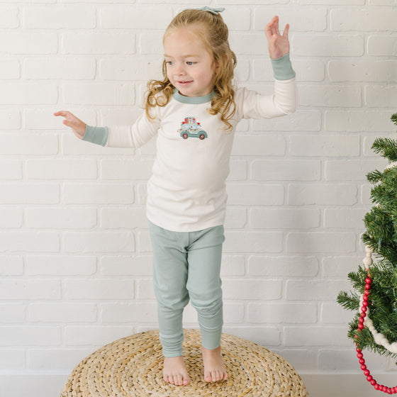 Presents Galore Long Pajamas by Luna and Arlo - Magnolia BabyLong Pajamas