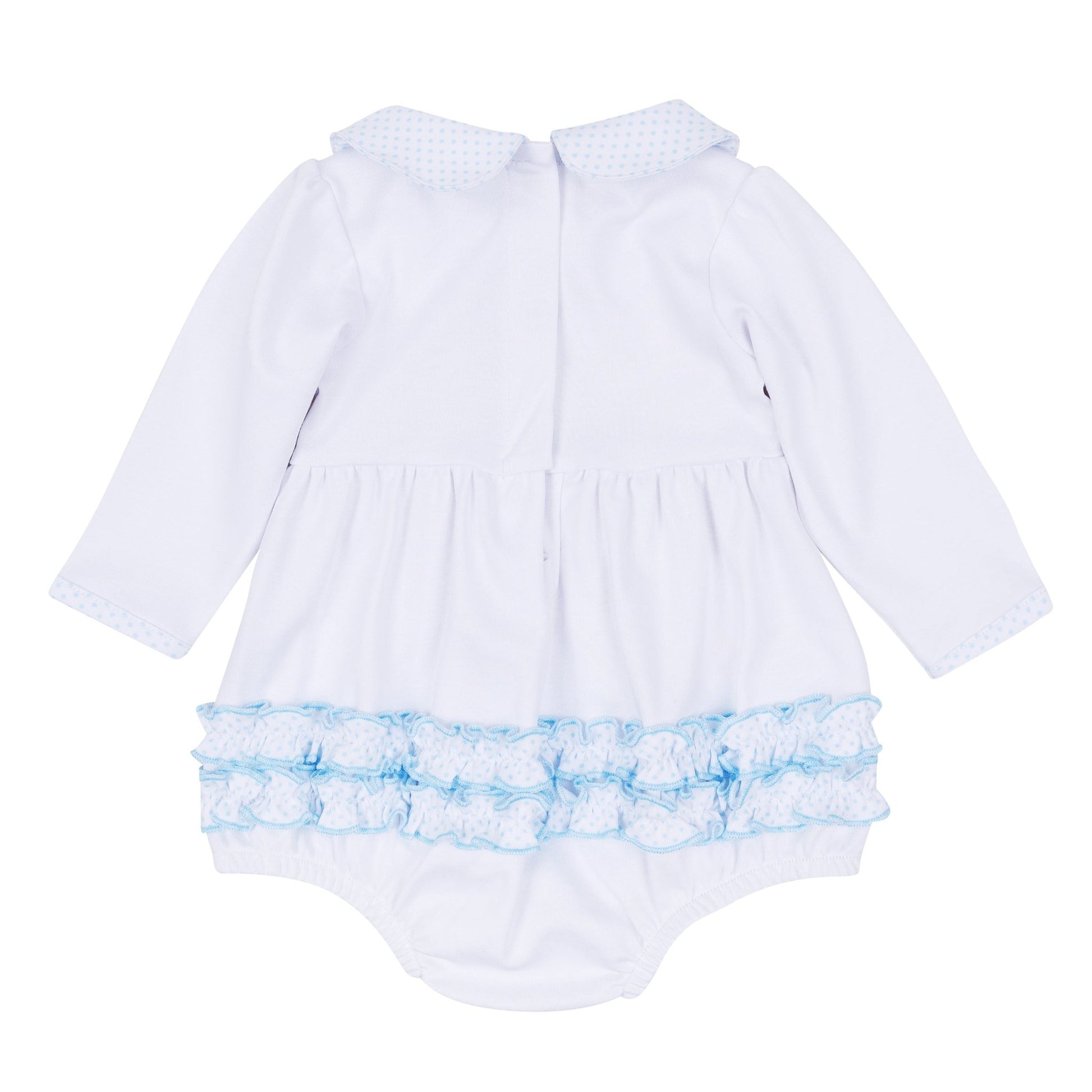 Magnolia Baby_Prettiest in the Patch Hand-Embroidered Collared Long Sleeve Bubble_3