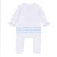 Magnolia Baby_Prettiest in the Patch Hand-Embroidered Ruffle Zip Footie_3