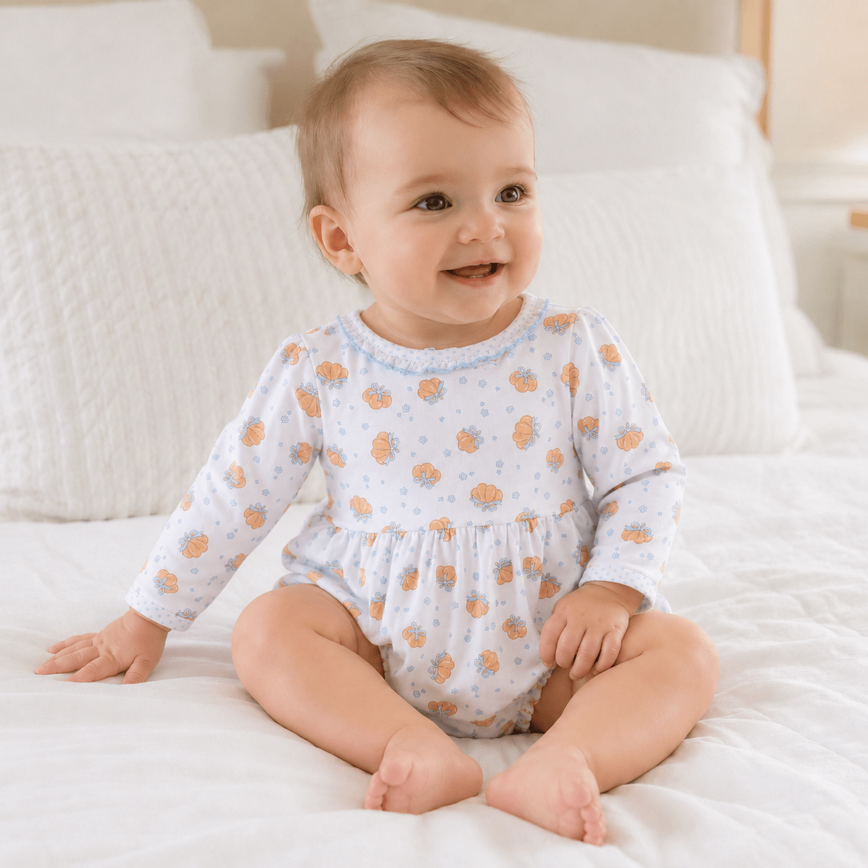 Magnolia Baby_Prettiest in the Patch Print Long Sleeve Bubble_1