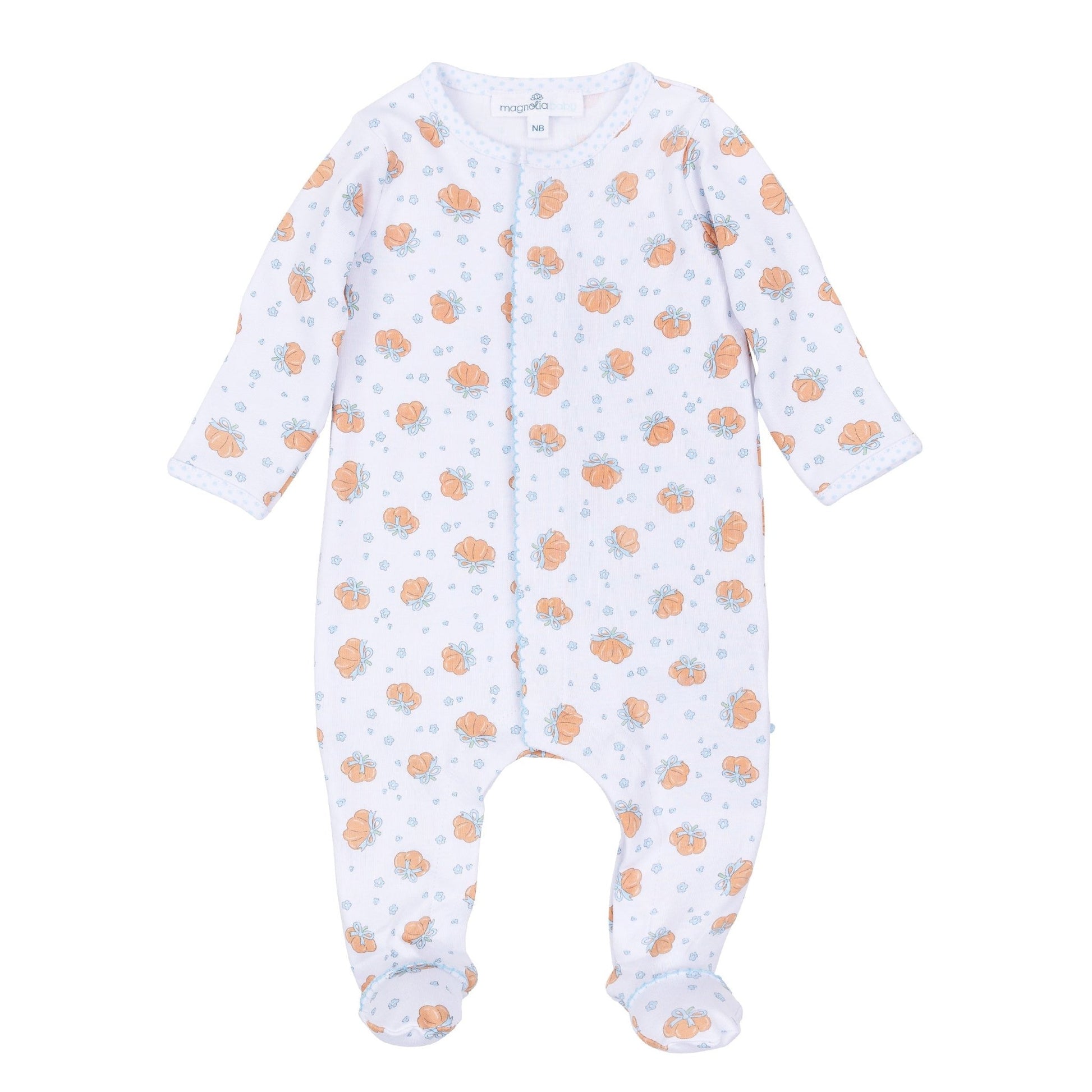 Magnolia Baby_Prettiest in the Patch Print Ruffle Footie_2