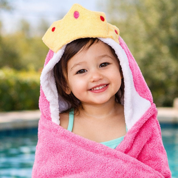Princess Hooded Towel - Magnolia BabyHooded Towel