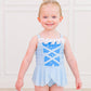 Princess One Piece Swimsuit - UPF50 - Blue - Magnolia BabySwimsuit