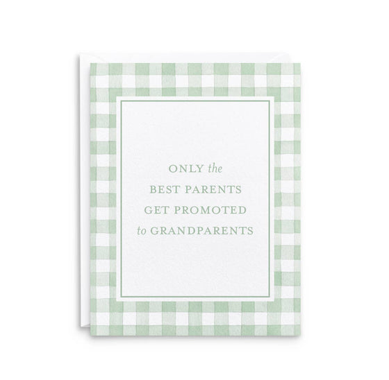 Promoted to Grandparents Greeting Card - Magnolia Baby