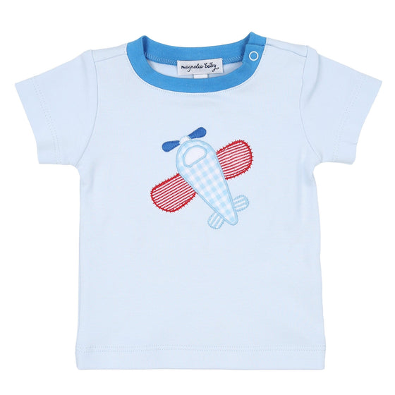 Propeller Pals Applique Short Sleeve T - Shirt - Magnolia BabyT - Shirt