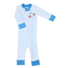 Propeller Pals Applique Zip Pajamas - Magnolia BabyZipper Pajamas