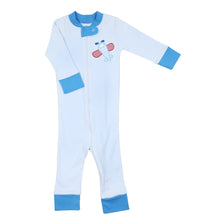  Propeller Pals Applique Zip Pajamas - Magnolia BabyZipper Pajamas