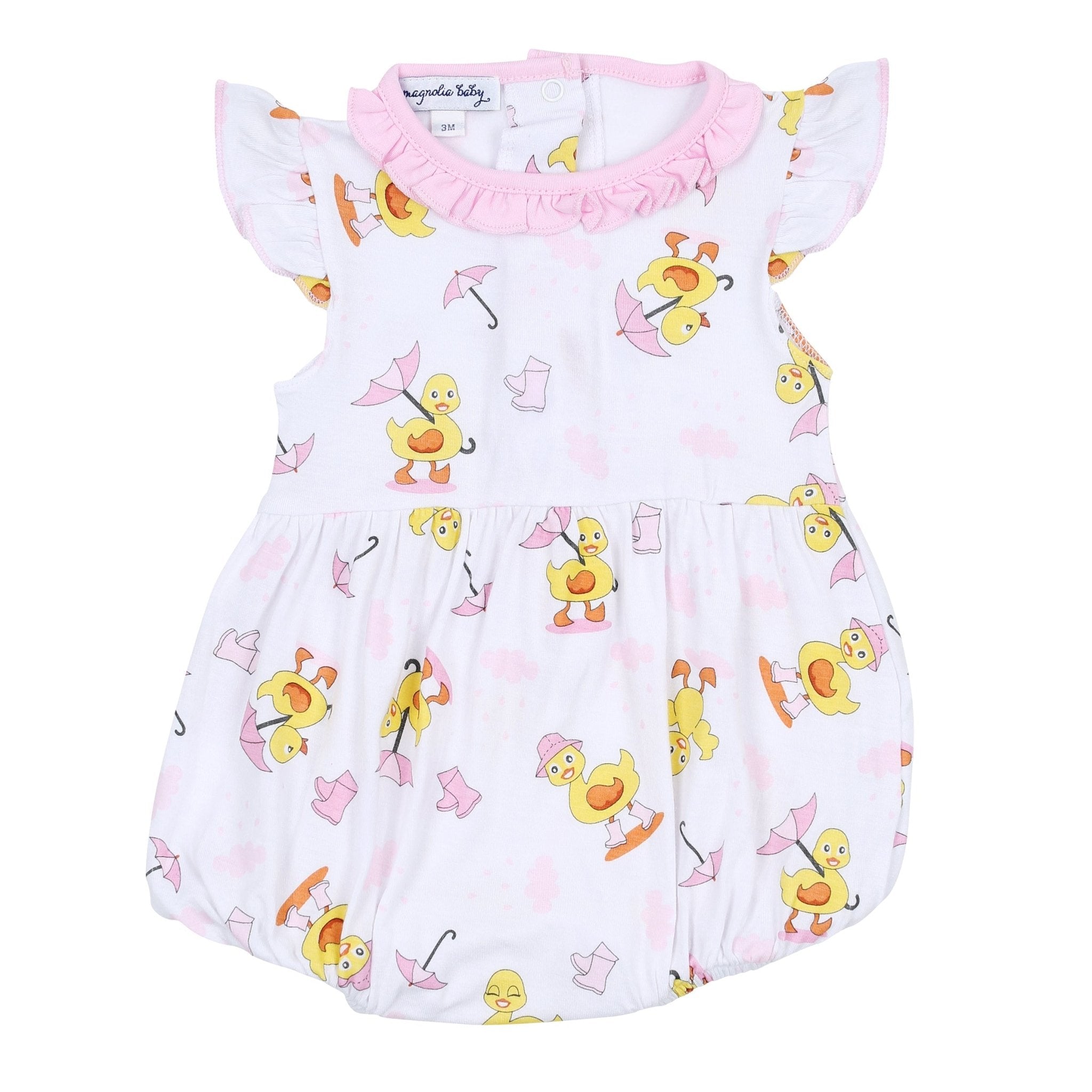 Puddleducks Pink Flutters Bubble - Magnolia BabyBubble