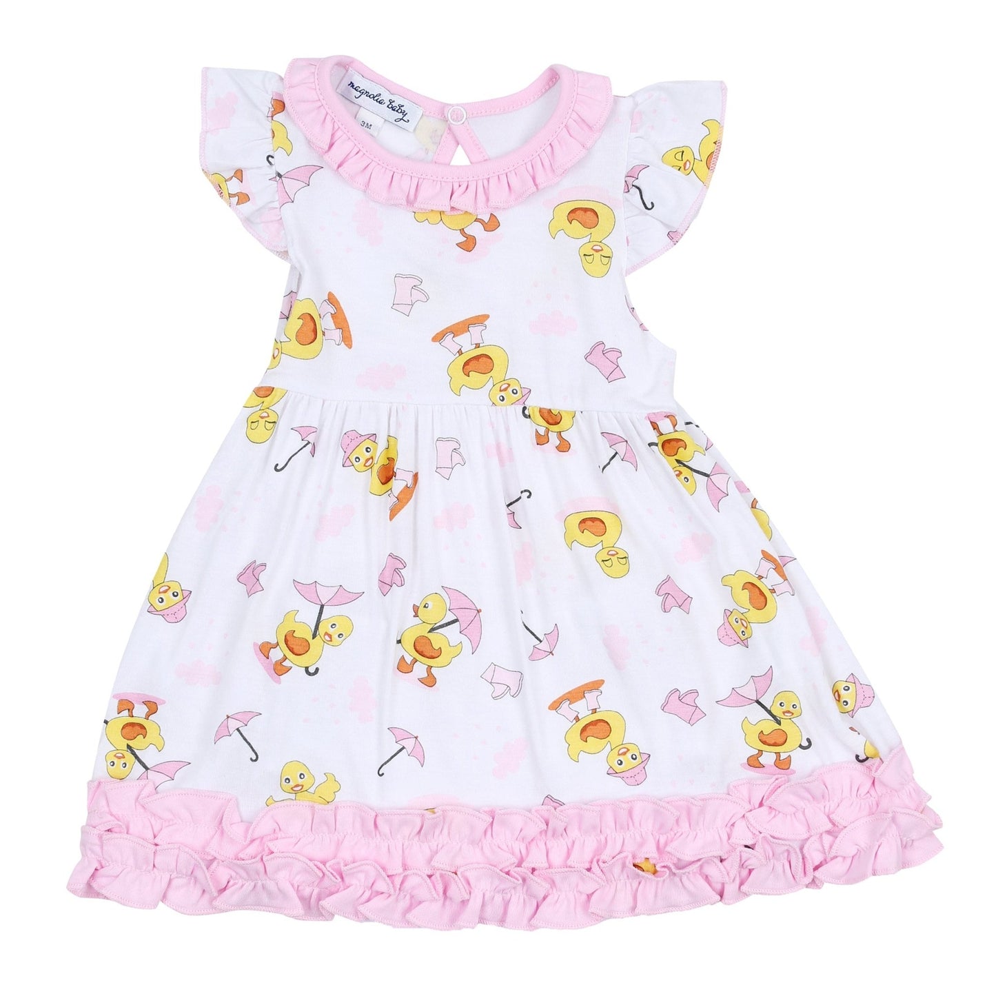 Puddleducks Pink Flutters Dress Set - Magnolia BabyDress