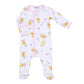 Puddleducks Pink Footie - Magnolia BabyFootie