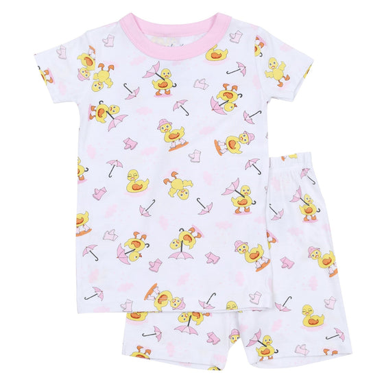 Puddleducks Pink Infant/Toddler Short Pajamas - Magnolia BabyShort Pajamas