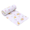 Puddleducks Pink Print Swaddle Blanket - Magnolia BabySwaddle Blanket