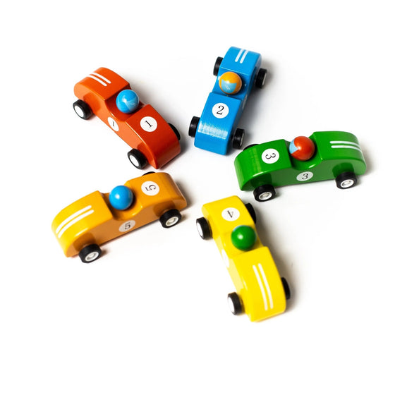 Pull Back Race Cars - Magnolia BabyWooden Toy