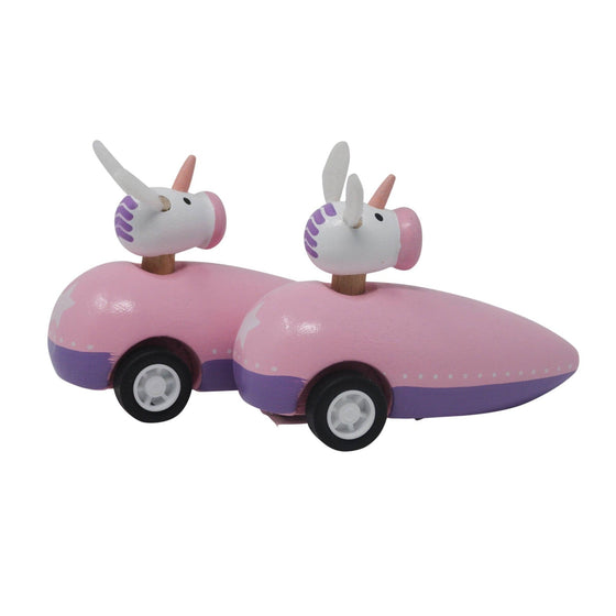 Pull Back Unicorn Cars - Magnolia BabyWooden Toy