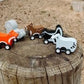 Pull Back Woodland Animals - Magnolia BabyWooden Toy