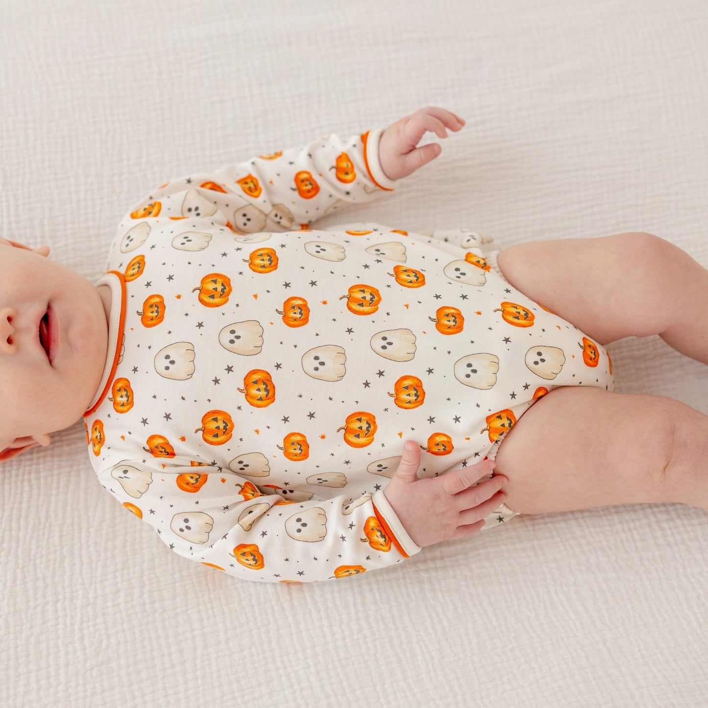 Luna and Arlo_Pumpkin and Boo Boy Long Sleeve Bubble_5