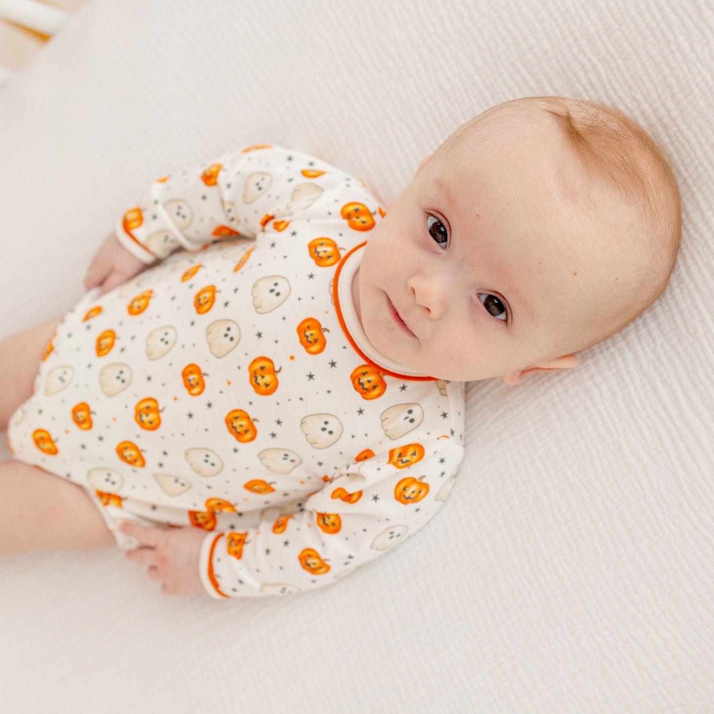 Luna and Arlo_Pumpkin and Boo Boy Long Sleeve Bubble_1