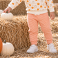 Joggers - Orange & White Striped