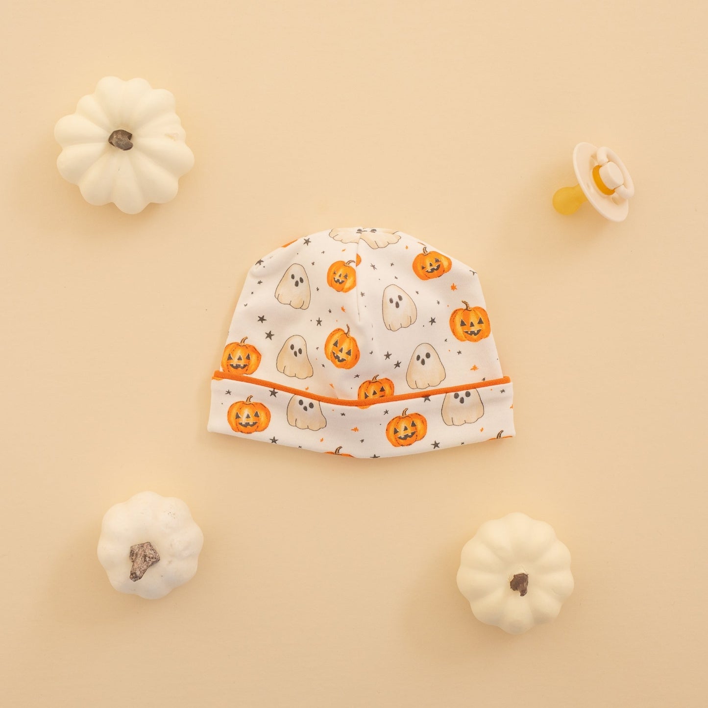 Luna and Arlo_Pumpkin and Boo Hat_3