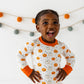 Luna and Arlo_Pumpkin and Boo Long Pajamas_5