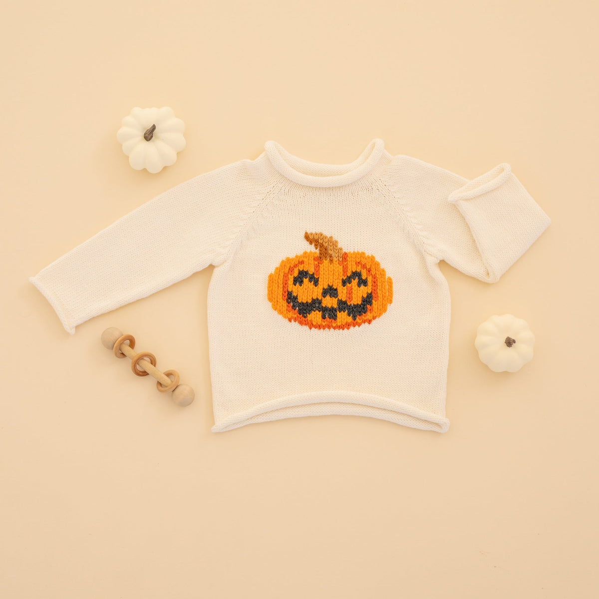 Luna and Arlo_Pumpkin and Boo Pullover Sweater_6