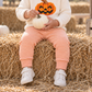 Joggers - Orange & White Striped