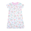 Pumpkin Blush Girl's Short Sleeve Nightdress - Magnolia BabyNightdress