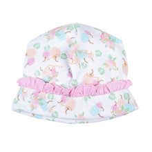  Pumpkin Blush Print Ruffle Hat - Magnolia BabyHat