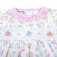 Pumpkin Blush Smocked Footie - Magnolia BabyFootie