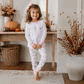 Magnolia Baby_Pumpkin Blush Smocked Long Pajamas_1