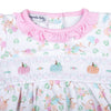 Pumpkin Blush Smocked Long Sleeve Bubble - Magnolia BabyBubble