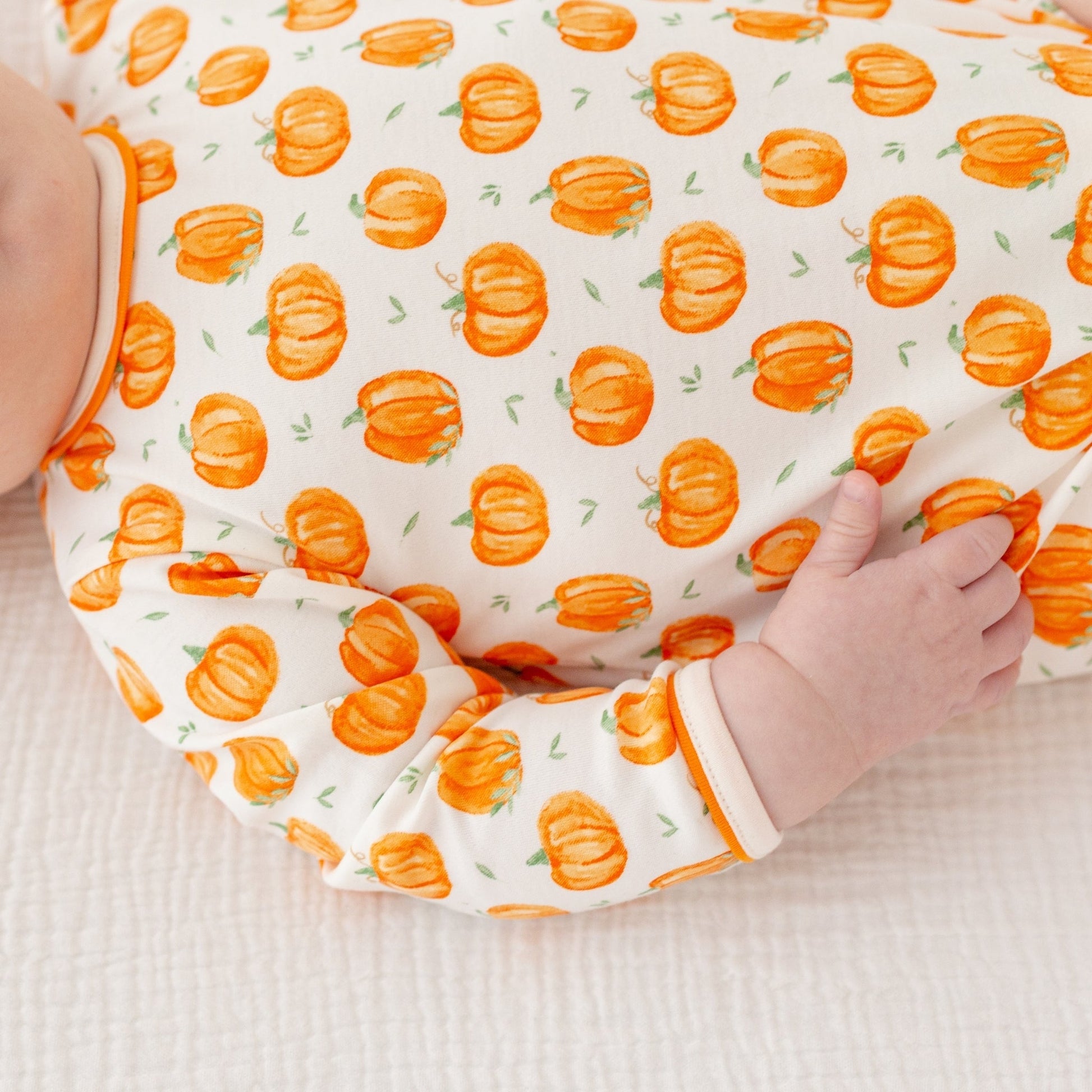 Luna and Arlo_Pumpkin Grove Long Sleeve Boy Bubble_2