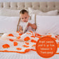 Pumpkin Muslin Quilt - Magnolia BabyQuilt
