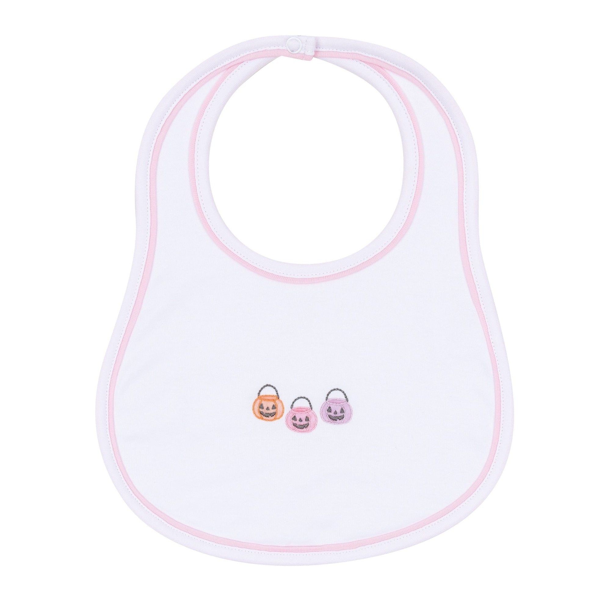 Magnolia Baby_Pumpkin Party Bib - Pink_1