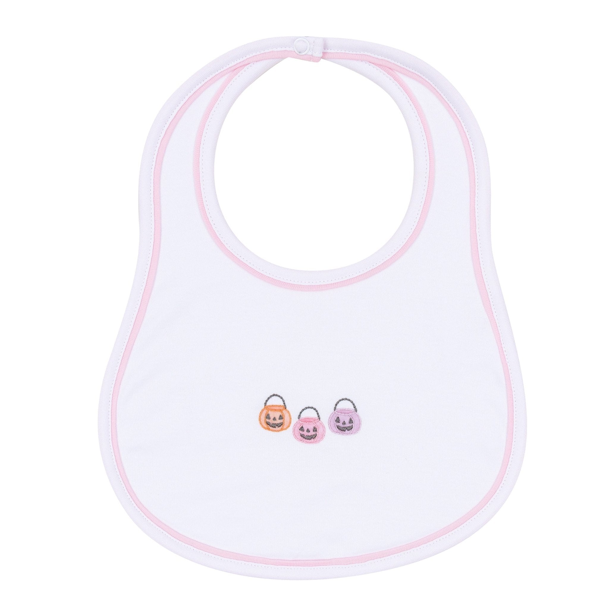 Magnolia Baby_Pumpkin Party Bib - Pink_1