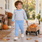 Boy Playwear - Pumpkin Party Sweatshirt & Joggers