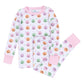 Magnolia Baby_Pumpkin Party Long Pajamas - Pink_2