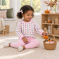 Girl Playwear Set - Pumpkin Party Sweatshirt & Leggings