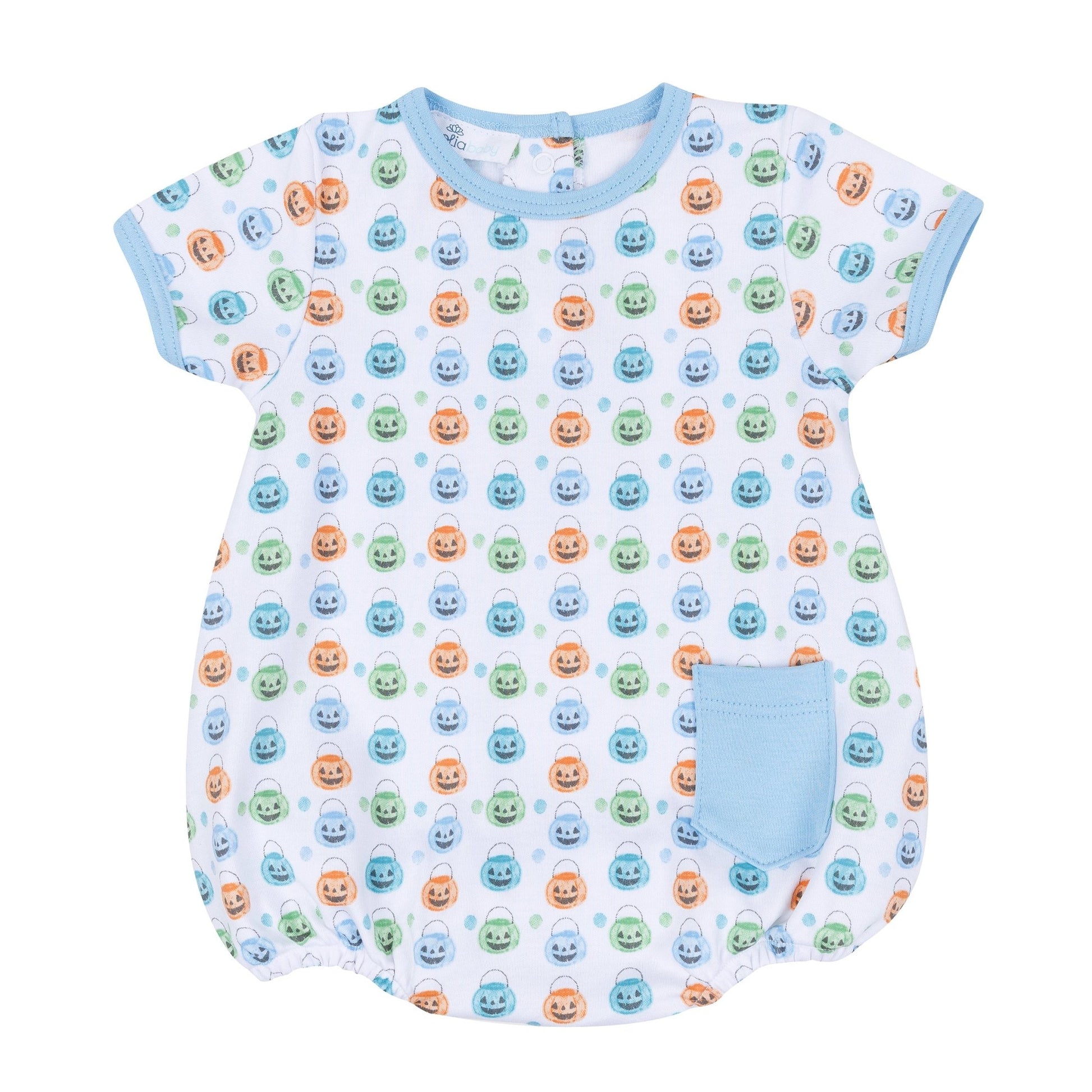 Magnolia Baby_Pumpkin Party Print Bubble - Light Blue_2